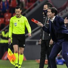 Marcelino: "Hubo situaciones más de Regional que de Primera División"