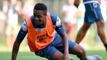 Carlos Carbonero está a préstamo en la Sampdoria por toda la temporada 2015/2016