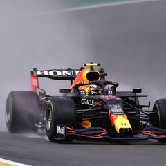 Checo Pérez largará séptimo en el Gran Premio de Bélgica