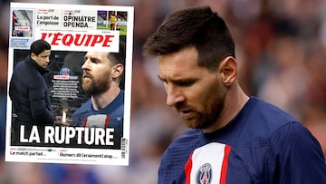 L’Équipe: el PSG no renovará a Messi