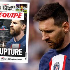 L’Équipe: el PSG no renovará a Messi