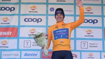 Triplete de Evenepoel en Noruega