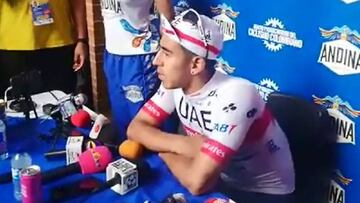Molano destaca el aporte de Richeze para ganar la etapa