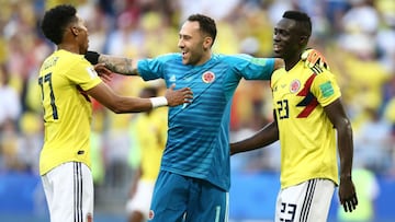 England don't frighten us, says Colombia's David Ospina