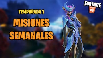 Todas las Misiones Semanales de la Temporada 1 de Fortnite Cap&iacute;tulo 4