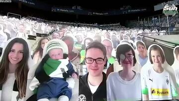 El Borussia Park ha llenado sus gradas... ¡con fotos de cada uno de sus aficionados!