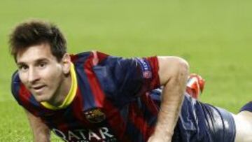 Messi, que lleva una semana lesionado, est&aacute; trabajando con tranquilidad para poder regresar con sus compa&ntilde;eros.
 
