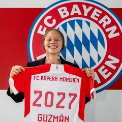 Bayern Múnich hace oficial el fichaje de Ana María Guzmán