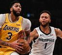 ¡Un punto o rebote cada 30 segundos! Vea el insuperable show galáctico de Anthony Davis
