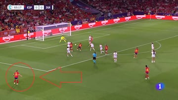 La reacción de Alexia al taconazo de Aitana y gol de Athenea fuimos todos los españoles en el sofá