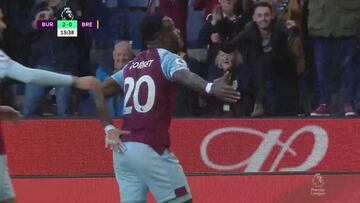 Resumen y goles del Burnley vs Brentford de la Premier League