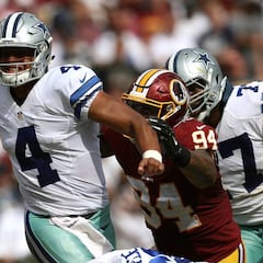 Prescott encontró a Bryant y los Cowboys ganaron a los Redskins
