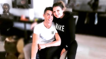 Cristiano Ronaldo y su hermana Katia Aveiro