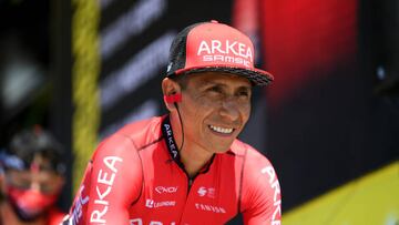 Nairo Quintana, ciclista colombiano del Team Arkéa Samsic