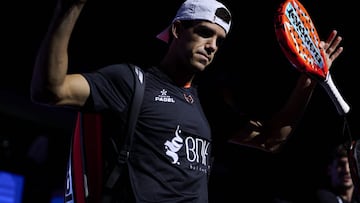 Juan Lebròn ya tiene nuevas palas.