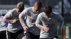 Rojas y Fontana tienen el alta y Suárez es duda