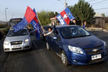 Las mejores imágenes del Banderazo azul