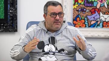 Mino Raiola, en estado crítico