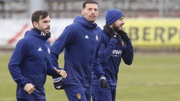 ENTRENAMIENTO DEL REAL ZARAGOZA CON PAPU PERONE