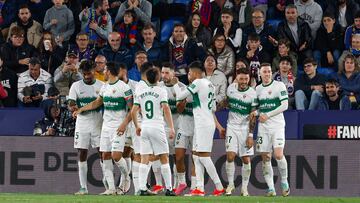 24/03/24  PARSTIDO SEGUNDA DIVISION 
LEVANTE - ELCHE 
SEGUNDO GOL MARIO GASPAR 0-2  ALEGRIA