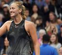 Kvitova elimina a Muguruza y peligra el número uno