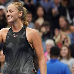Kvitova stuns Muguruza to reach US Open quarter-finals