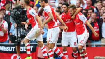 Ramsey marcó el gol del triunfo del Arsenal.