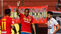 Llegó desde Colo Colo y sólo demoró ocho minutos en anotar su primer gol