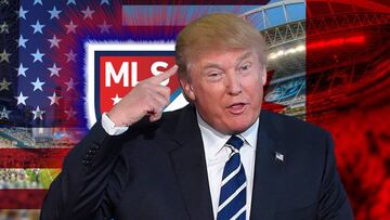 Los jugadores de la MLS se posicionan en contra de Trump