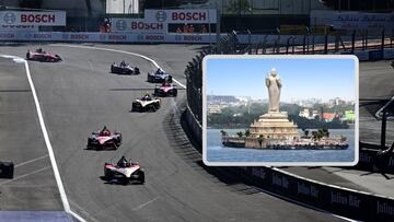 La Fórmula E llega a Hyderabad (India).