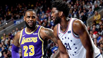 Joel Embiid y Real Madrid vs Liverpool y Lebron James en la final de la Champions
