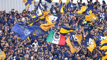 Fans o Aficion during the 6th round match between Pumas UNAM and Tigres UANL as part of the Liga BBVA MX, Torneo Apertura 2024 at Olimpico Universitario Stadium on September 01, 2024 in Mexico City, Mexico.