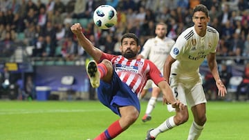 Diego Costa, delantero del Atlético de Madrid.