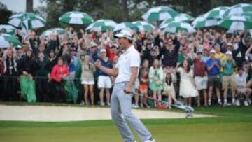 Adam Scott festej&oacute; as&iacute; su primer Major