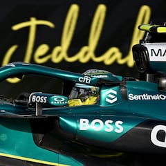 Fernando Alonso (Aston Martin AMR25). Yeda, Arabia Saudita. F1 2025.