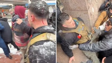 Far-right agitator Jake Lang chased out of Minneapolis after clash at pro-ICE counter-protest