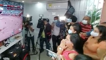 Así vivió la familia de Anthony Zambrano su medalla olímpica