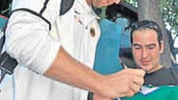 Nowitzki, ayer en Valencia.