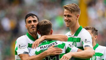 Victoria del Celtic ante el Saint Johnstone