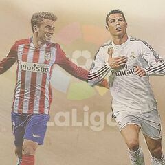 Dos titanes en el Calderón: así llegan Griezmann y Cristiano
