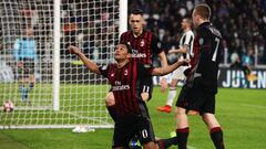 Carlos Bacca, delantero del Milan.