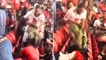 Falcons fan savagely crushes rival’s skull in near-fatal stadium attack