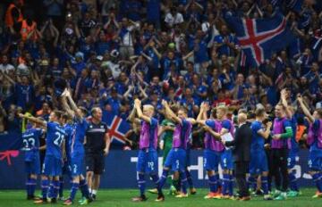 La inmensa alegr¨ªa de Islandia por el hist¨®rico pase a cuartos