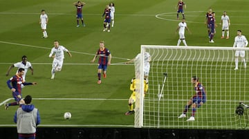 3-1. Leo Messi  marcó el tercer gol.