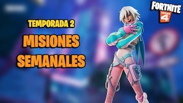 fortnite capitulo 4 temporada 2 todas las misiones