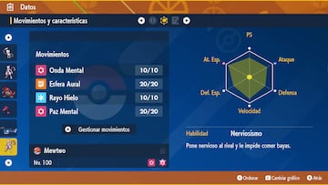 pokemon escarlata purpura teraincursion mewtwo 7 estrellas