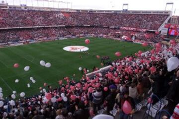 52 años del estadio Vicente Calderón en imágenes