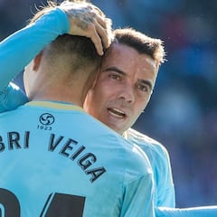 Aspas: “Otra gente esperaba un salto a la élite de Veiga...”