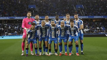 Partido Deportivo de La Coruña -Levante once