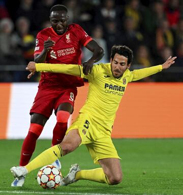 Naby Keita y Dani Parejo.